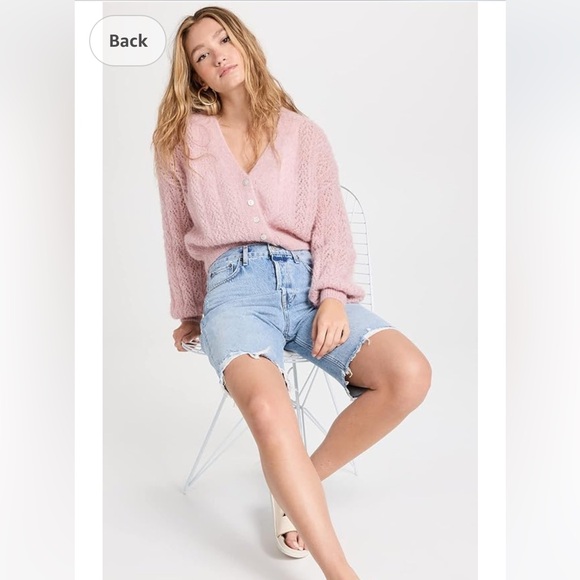 Free People Amelia Alpaca Cardigan NWOT - Picture 13 of 14